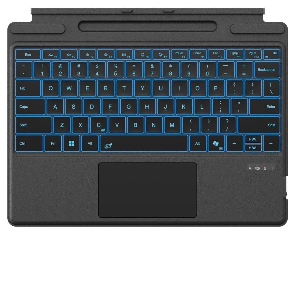 MEETION Bluetooth Backlit Keyboard with Trackpad for Surface Pro 11 10 9 8 X